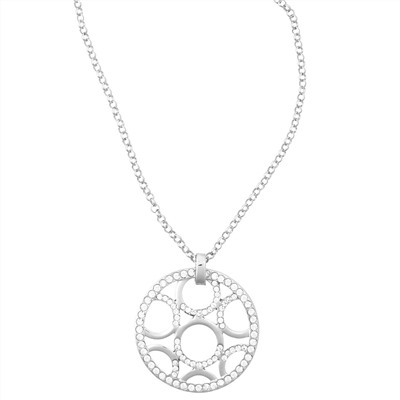 Damen Kette mit großem Anhänger