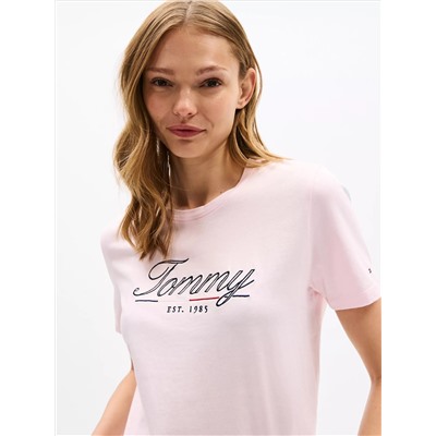 Script Tommy Logo T-Shirt