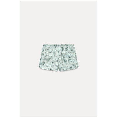 FIGURATIVE PRINT SHORTS