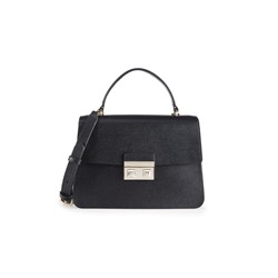FURLA Bella Leather Top Handle Bag