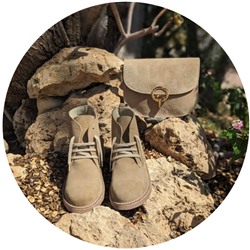 AB.Zapatos 1619/2 New · R · MUSHROOM+AB.Z PELLE Djuli ser (410) taupe АКЦИЯ