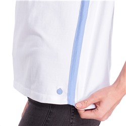 Damen T-Shirt mit Galonstreifen