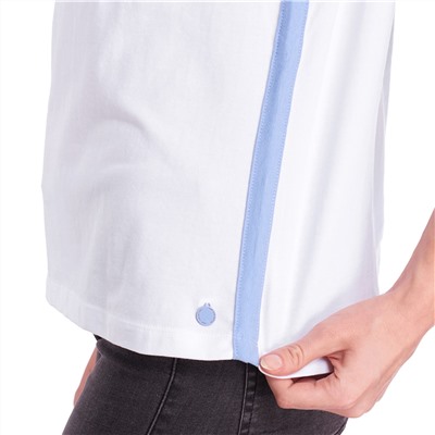 Damen T-Shirt mit Galonstreifen