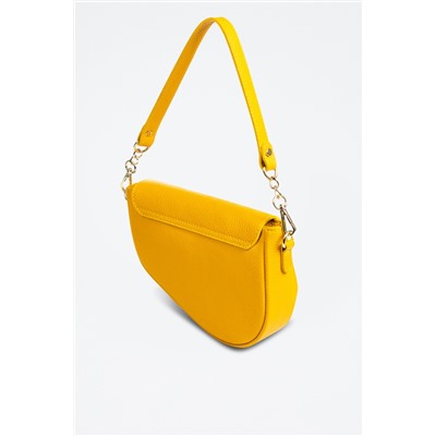 Bandolera de piel Susanna Amarillo