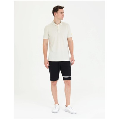 Gri Slim Fit Polo Yaka Tişört