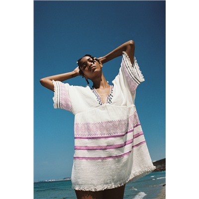 SHORT JACQUARD DRESS