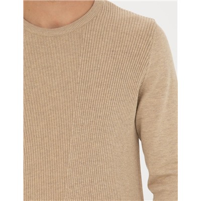 Bej Slim Fit Kazak