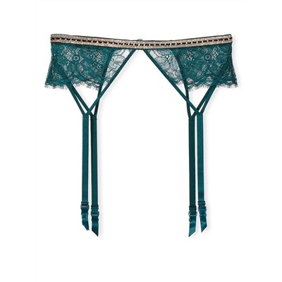 VERY SEXY Shine Strap Lace Garter Belt