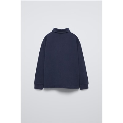 FADED-EFFECT POLO SHIRT