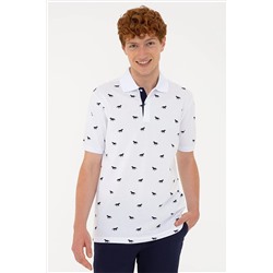 U.S. Polo Assn. Beyaz Erkek T-Shirt G081GL011.000.1226046