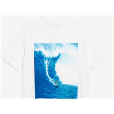 Crew-Neck Graphic T-Shirt
