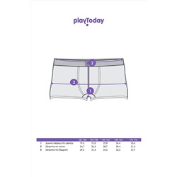 Трусы, 2 шт. PLAYTODAY, 1023306