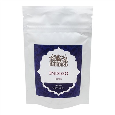 INDIBIRD Henna for hair Basma Хна для волос Басма 100% натуральная 50г