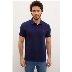 U.S. Polo Assn. Erkek Koyu Lacivert Polo Yaka T-shirt G081GL011.000.739379