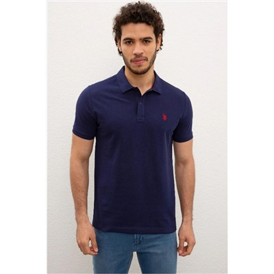U.S. Polo Assn. Erkek Koyu Lacivert Polo Yaka T-shirt G081GL011.000.739379