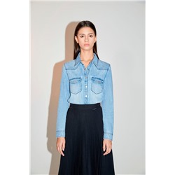 Sobrecamisa vaquera Azul
