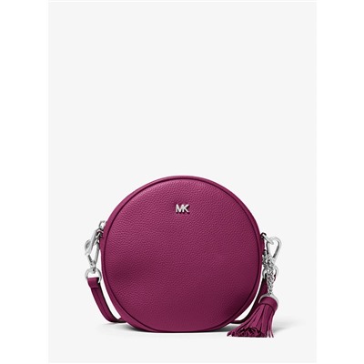 MICHAEL MICHAEL KORS Pebbled Leather Canteen Crossbody Bag