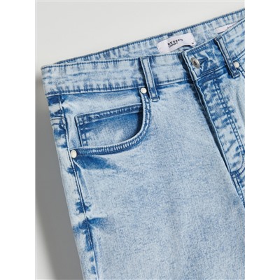 Shorts im Regular-Fit aus Denim