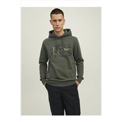 Jack & JonesKapüsonlu Baskili Sweatshirt
