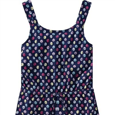 Mädchen Jumpsuit mit bunten Pünktchen