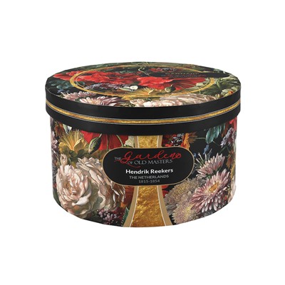 Пара чайная, 1 перс, 2 пр, 250 мл, фарфор F, черная, Маки, Baroque flowers, 62363