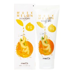 MEDB Muskmelon Soda Foam Пенка для умывания с экстрактом мускусной дыни и содой 100мл