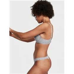 VICTORIA'S SECRET Stretch Cotton High-Leg Scoop Thong Panty