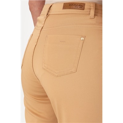 Kadın Camel Toothpick Fit Kanvas Pantolon