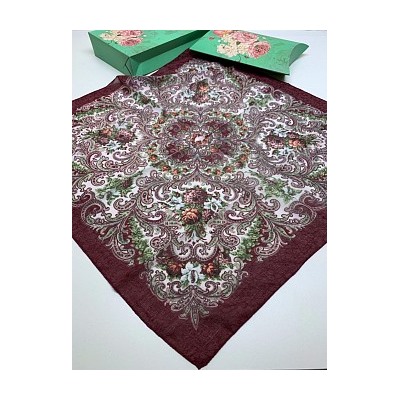Платок женский с рисунком (70*70 см.) арт. 239669