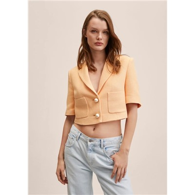 Americana traje algodón -  Mujer | MANGO OUTLET Melilla