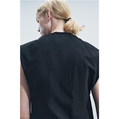 ZW COLLECTION KNOTTED SHORT DRESS
