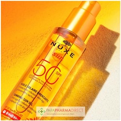 Nuxe Sun Huile Solaire Bronzante SPF50 150 ml