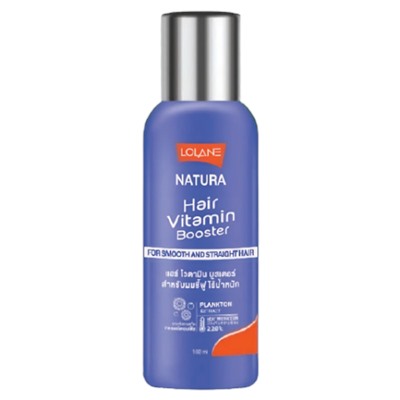 Lolane Natura Hair Vitamin Booster For Smooth And Straight Hair 100 ml