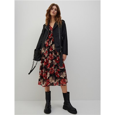 Gemustertes kleid