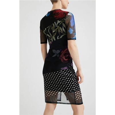 Vestido slim midi