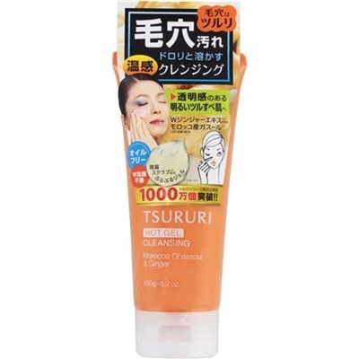 BCL Tsururi Hot Gel Cleansing очищающий поры крем-гель с термоэффектом