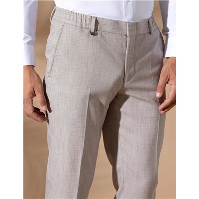 Açık Kahverengi Ex. Slim Fit Kumaş Pantolon