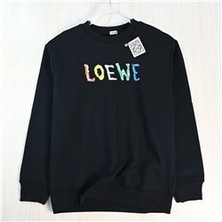 Мужская теплая толстовка с вышивкой  LOEW*E 💛