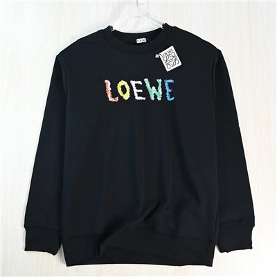 Мужская теплая толстовка с вышивкой  LOEW*E 💛