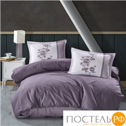 Постельное белье "Карвен" DELUXE DARK ранфорс 1,5 спальн Suave Lilac v-3