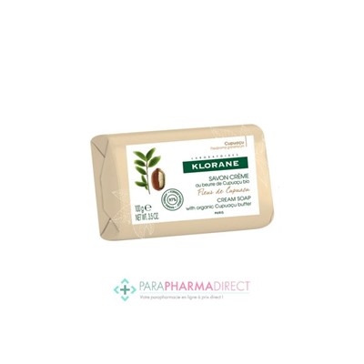 Klorane Cupuaçu Savon Crème Fleur de Cupuaçu 100g