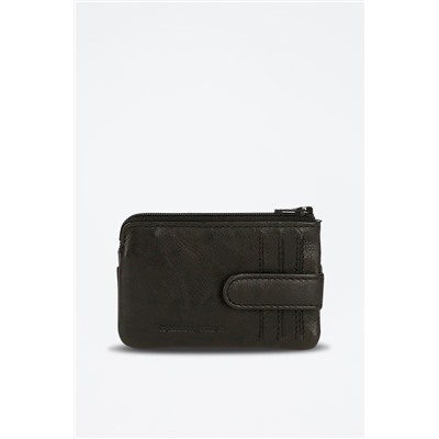 Monedero Badge Negro