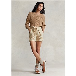 Polo Ralph Lauren Mulberry Silk Cargo Short