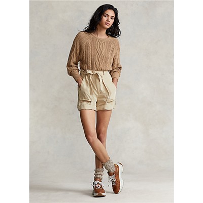 Polo Ralph Lauren Mulberry Silk Cargo Short