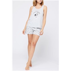 Camiseta de tirantes Florence Gris jaspeado