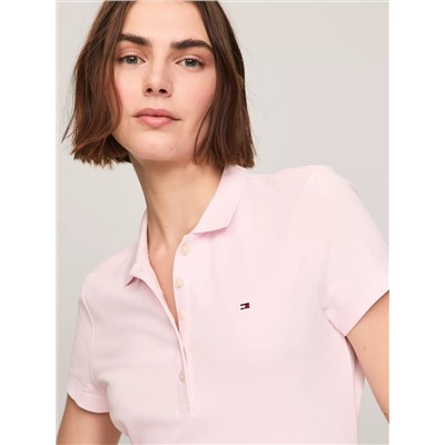Stretch-Cotton Regular Fit Polo Dress