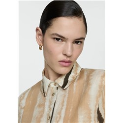 Camisa 100% ramio estampada