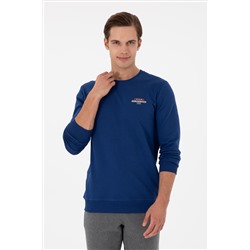Erkek İndigo Sweatshirt