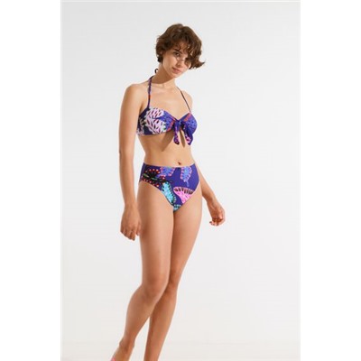 Top bikini nudo mariposas
