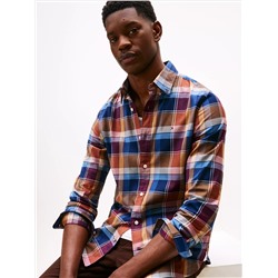 Regular Fit Plaid All-Day Shirt